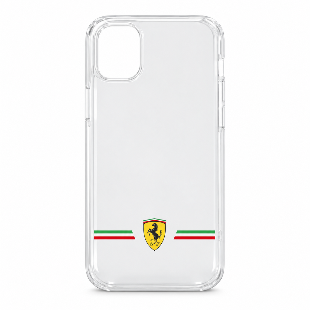 Ferrari Italia Wings Clear Case for iPhone 13 Series