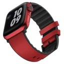 Viva Madrid Ventrux Leather Strap for Apple Watch 42/44/45/46/49mm – Rouge Red