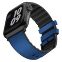 Viva Madrid Ventrux Leather Strap for Apple Watch 42/44/45/46/49mm – Eventide Blue