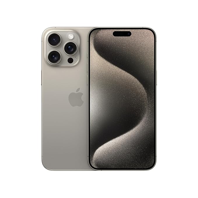 Apple iPhone 15 Pro Max, 256GB – Natural Titanium