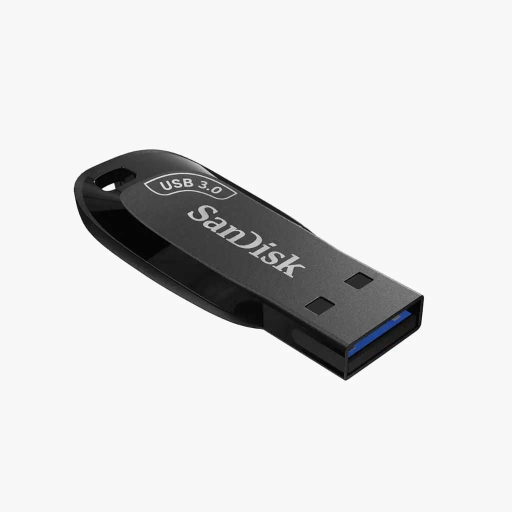 SANDISK ULTRA SHIFT USB 3.0 FLASH DRIVE 64GB