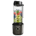 Powerology Press & Refresh Portable Blender Juicer 450ML 126W-Black