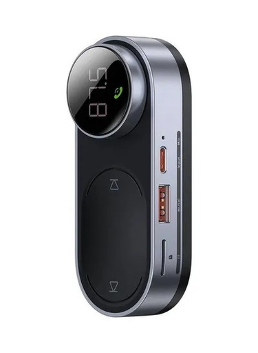 بيسوس مشغّل MP3 لاسلكي للسيارة بالطاقة الشمسية