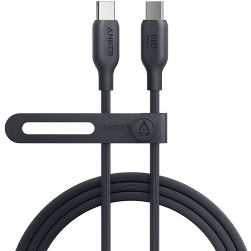 ANKER 542 USB-C TO USB-C CABLE BIO-BASED 6FT BLACK