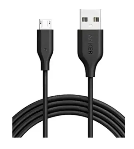 [A8133H12.BK] ANKER POWERLINE MICRO USB CABLE 6FT BLACK