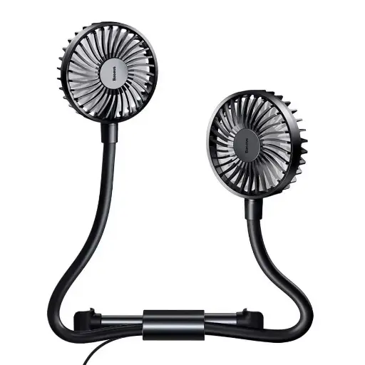 Baseus Blustery Car Two-headed Fan 360 Degree Air Cooling