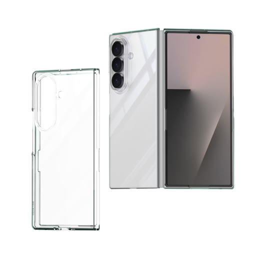 [GNDPCZFD7CL] علبة كمبيوتر Green Lion Delgado لجهاز Z Fold 7 - شفافة