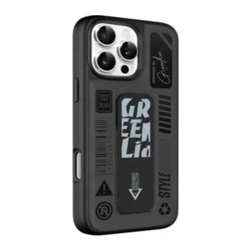 Green Lion Grip Pro MagSafe Case for iPhone 16 Pro – Black