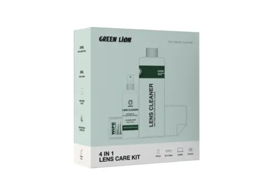 [GN4IN1CKCL] Green Lion 4 In 1 Lens Care Kit - Clear