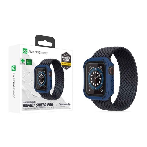 أميزنغ ثينغ واقي Impact Shield Pro مع إطار مضاد للبكتيريا لأبل
