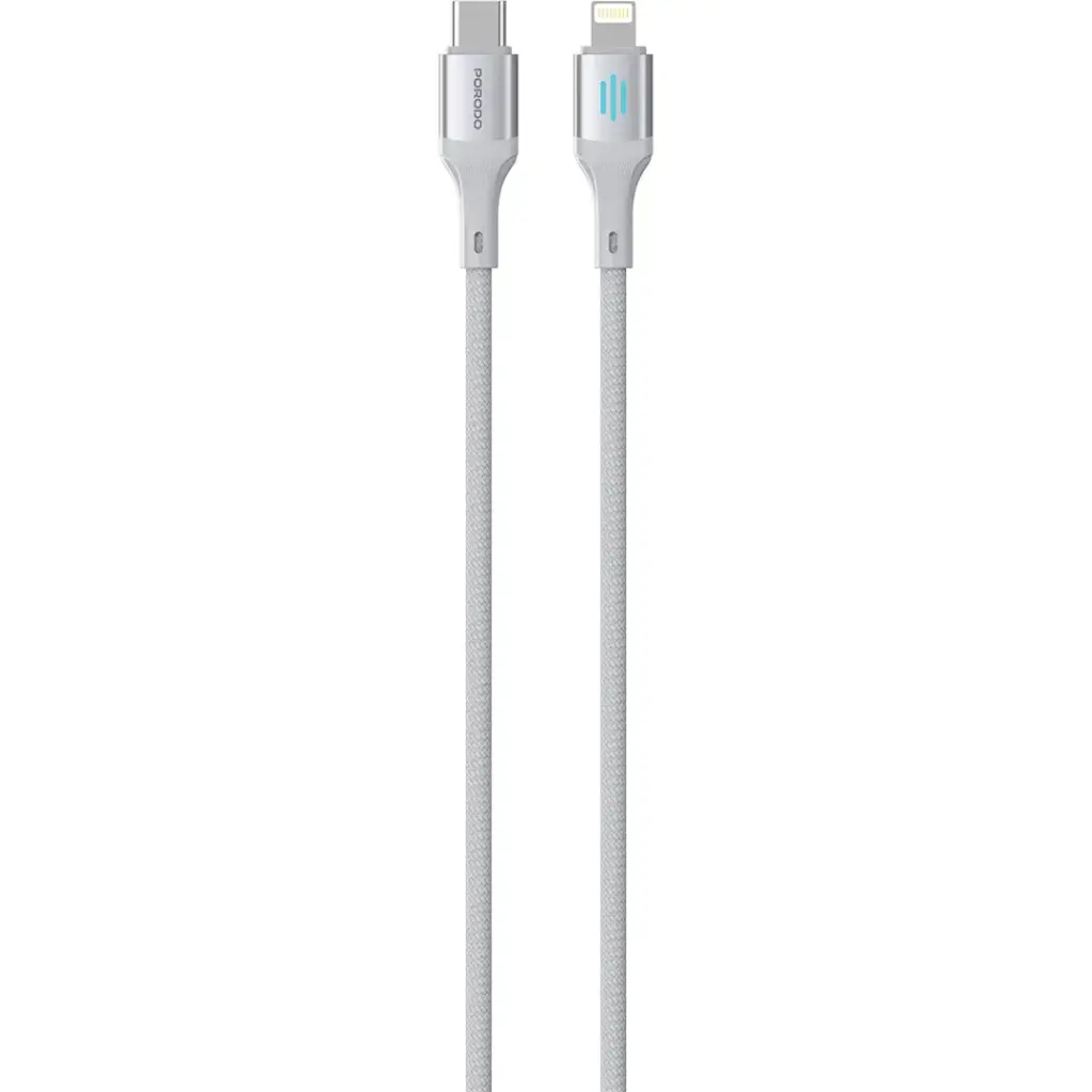 Porodo USB-C to Lightning PD 27W Charging and Data Cable