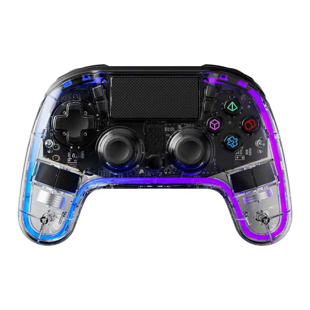 Porodo Gaming Crystal Shell Ps4 Controller-clea