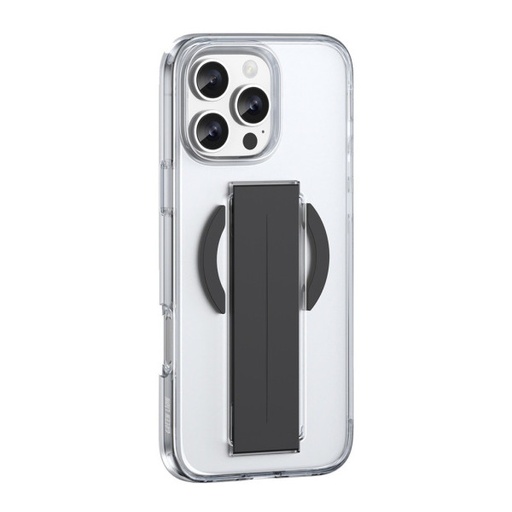 جراب Green Lion MagSafe Grip لهاتف iPhone 16 Pro - أسود تيتانيوم