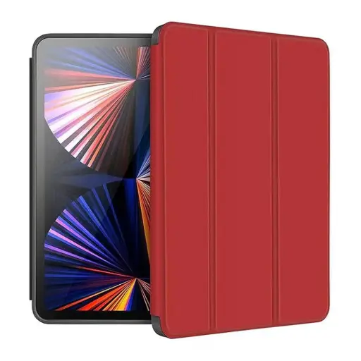 [CVRIPAD10.9GRN] جراب جلدي فاخر من جرين ليون لأجهزة آيباد آير 10.9 بوصة (إصدار 2020) وآيباد 11 بوصة (إصدار 2020) - أحمر