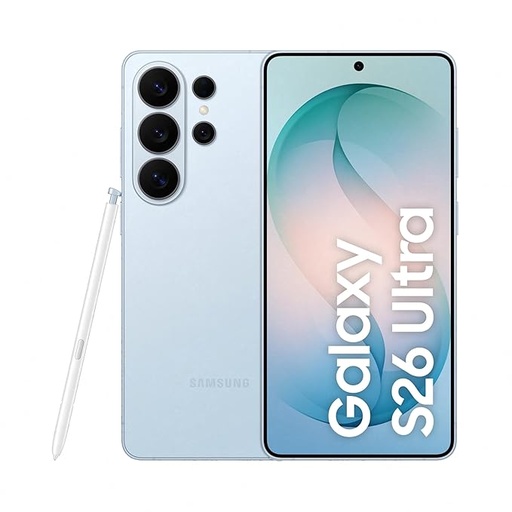 سامسونج غالاكسي S26 ألترا 5G، ذاكرة 16 جيجابايت وسعة 1 تيرابايت – أزرق سماوي