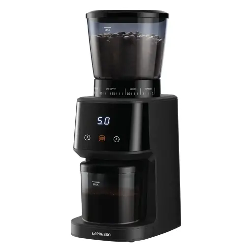 Lepresso Conical Burr Grinder - Black