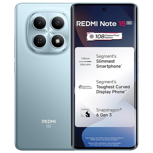 Redmi Note 15 5G 8/256GB Glacier Blue