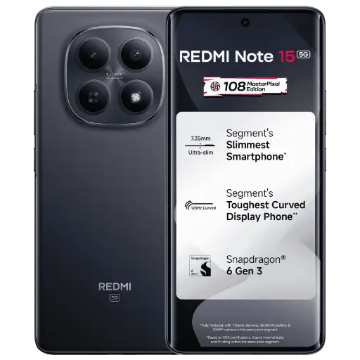 Redmi Note 15 5G 8/256GB Black