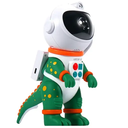 [GNATNLPRJGN] Green Lion Astronaut Night Light Projector - Green