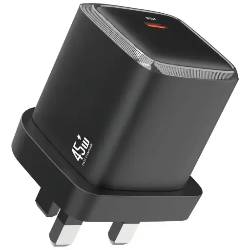 غرين ليون شاحن جداري G-Charge PD بقدرة 45 واط – أسود