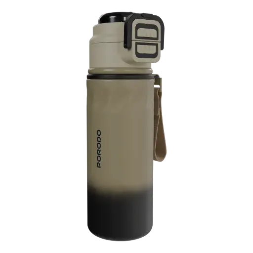 [PDLFSTB25BG] Porodo Lifestyle Powersip Sports Water Bottle with Strap Handle - Beige