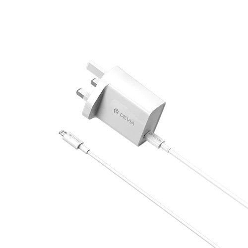 ديفيا شاحن PD بقدرة 20 واط مع كابل USB-C إلى لايتنينغ بطول 1 متر