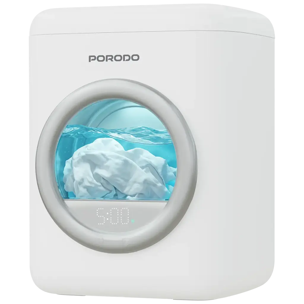 Porodo Lifestyle Launder 1.7L Portable Mini Washing Machine
