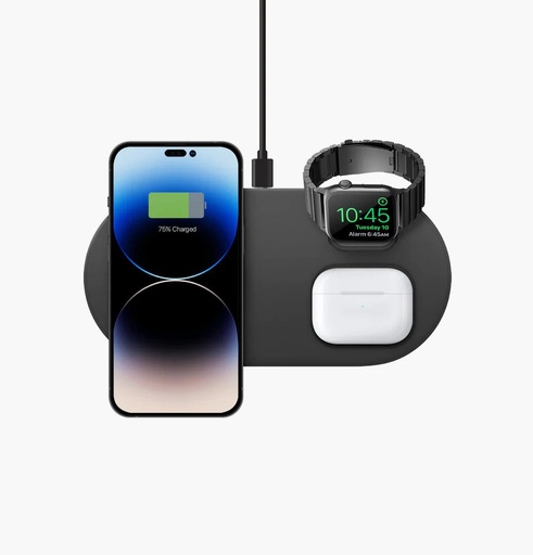 [UNIQ-AEREOM3IN1] Uniq Aereo Mag 3In1 Magnetic Fast Wireless Charger
