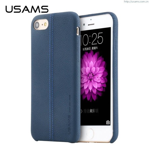 [CVRIP7PUSM] Usams Luxury PU Leather iPhone 7 Plus Back Cover Joe SeriesLeather PU Case