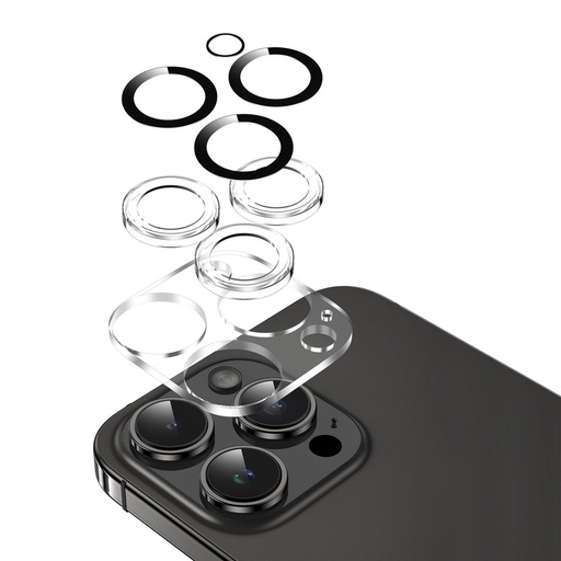 Green Lion Transparent Camera Lens Protector for iPhone 15 Pro / 15 Pro Max - Clear