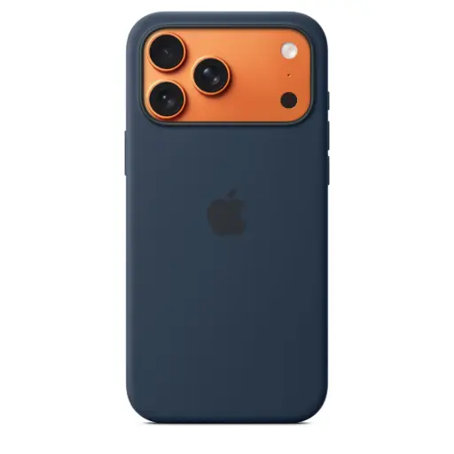 Apple iPhone 17 Pro Max & 18 Pro Max Silicone Case with MagSafe – Midnight