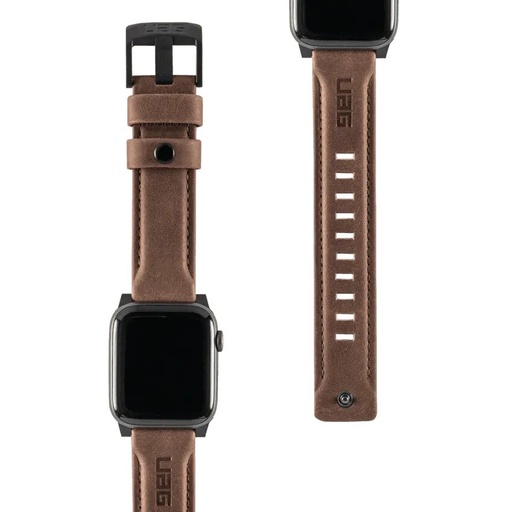 أحزمة ساعة Uag Active المصنوعة من الجلد لساعة Apple
