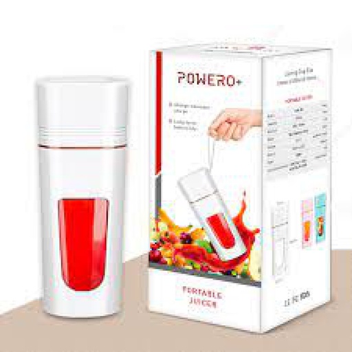 [PRPJR8] PoweroPlus Portable Juicer 350Ml-WHITE