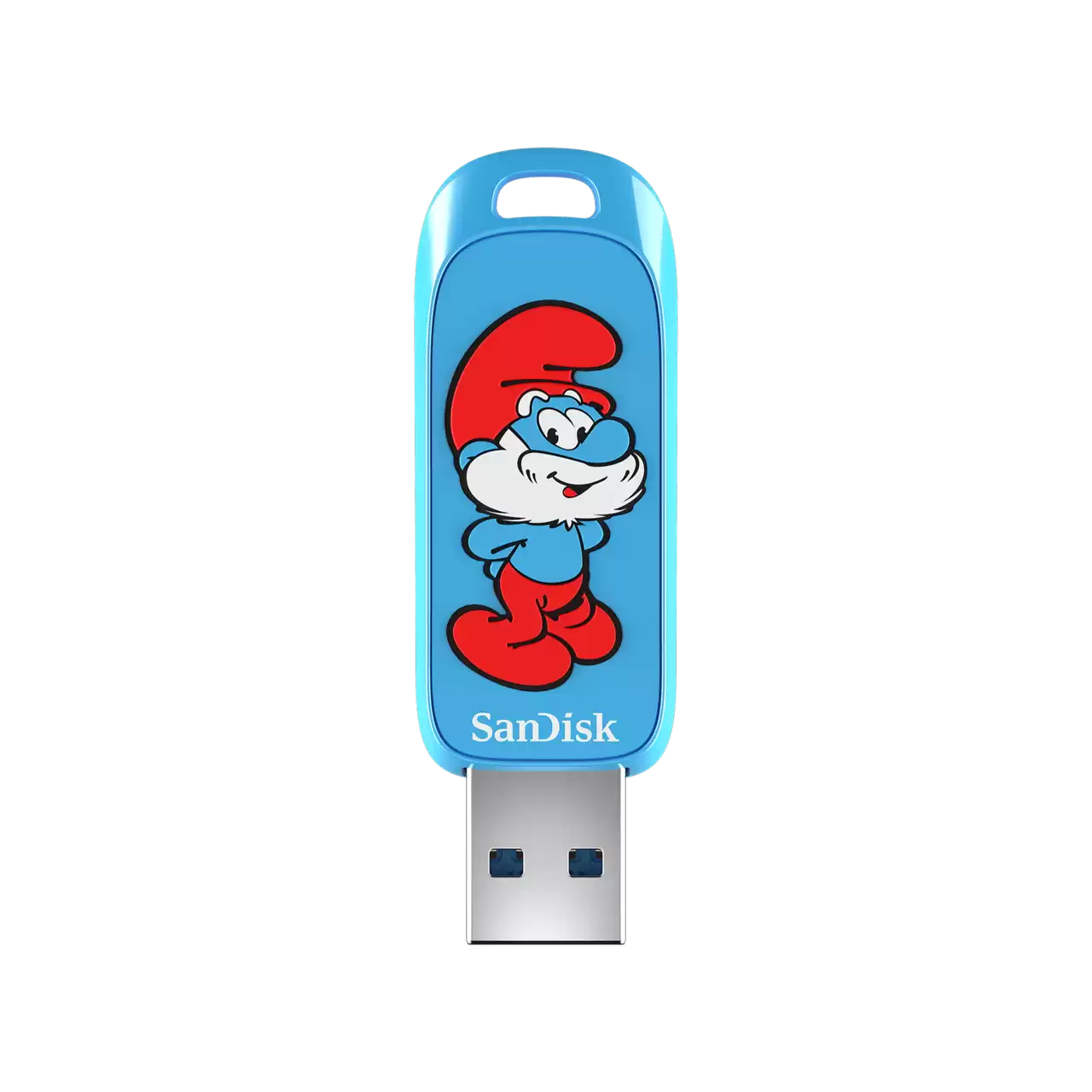 SanDisk Smurfs 128GB USB Flash Drive Papa Smurf Edition