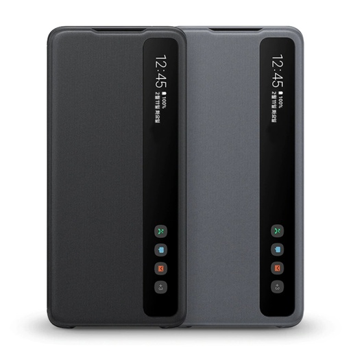 Samsung S20 Ultra Smart Clear View Cover Black