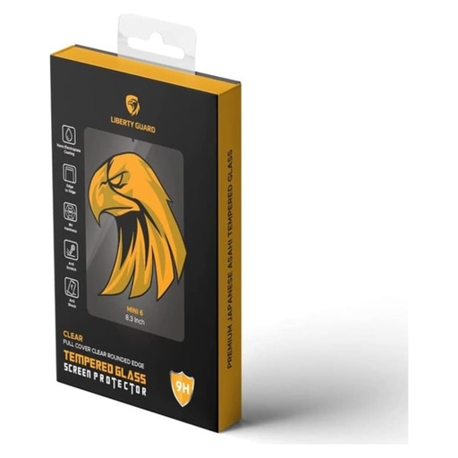 Liberty Guard 3D Full Cover Clear Rounded Edge لـ iPad Mini 6