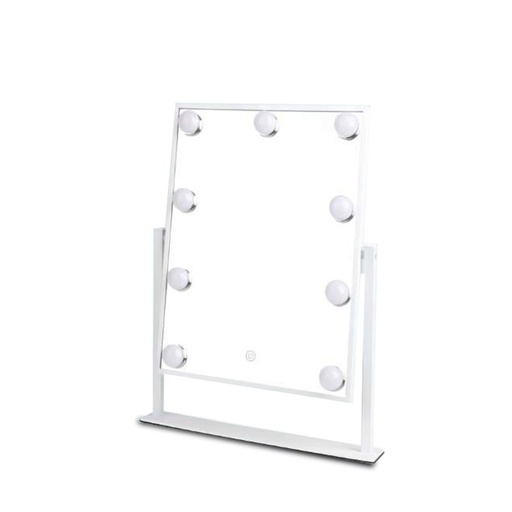 [GNGLMAKE9WH] Green Lion Glam Shine Makeup Mirror 9 LED Lights - White