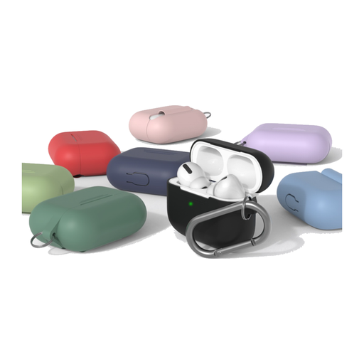 Ahastyle Silicone Keychain Rugged Case for AirPods Pro