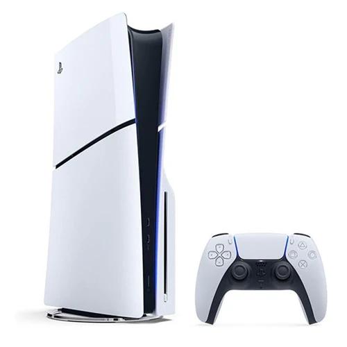 [CFI-2016] Sony PlayStation 5 Slim Disc Console (1TB & CD) With Wireless Controller - White