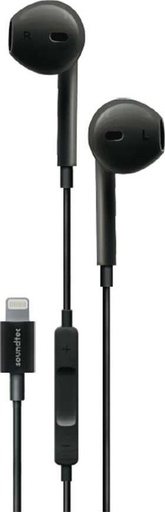 Porodo Soundtec Stereo Earphones with Lightning Connector 1.2m