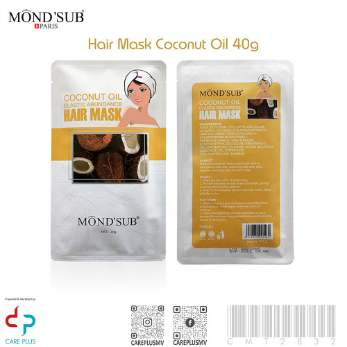 [HAIRMASK] MondSub Hair Mask Coconut Oil 40g