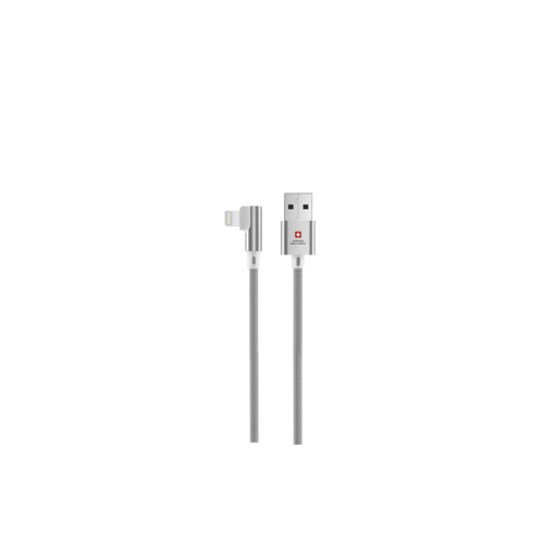 Swiss Miltary USB-A to Lightning 2M Braided Cable