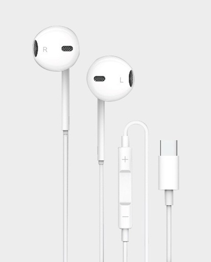 [PR-HFE3C] Powero Plus Talkie Stereo Handsfree Earphone with Type-C Connector