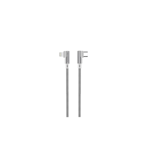 سويس ميليتاري كيبل مضفّر USB-C إلى لايتنينغ، بطول مترين