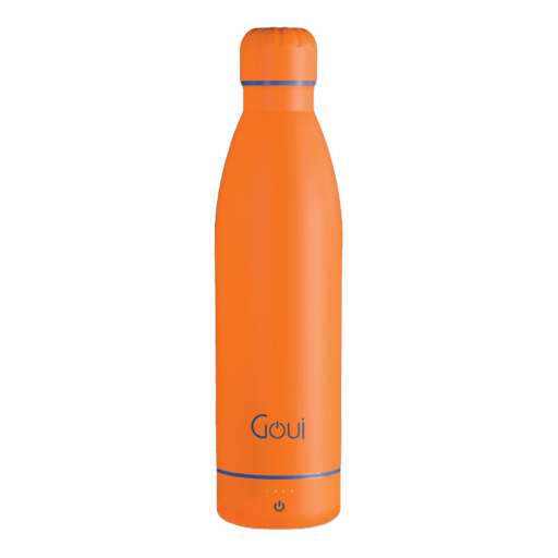 [G-BOT-ON] Goui Loch Bottle With Wireless Charger 6000mAh Orange