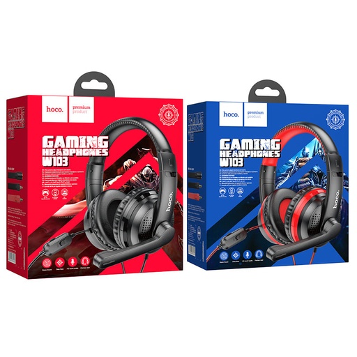 [HOCO W103] Hoco Magic Tour Gaming Headphone