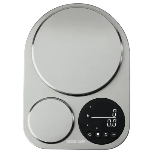 [GNDUALKSSL] Green Lion Dual Kitchen Scale - Silver