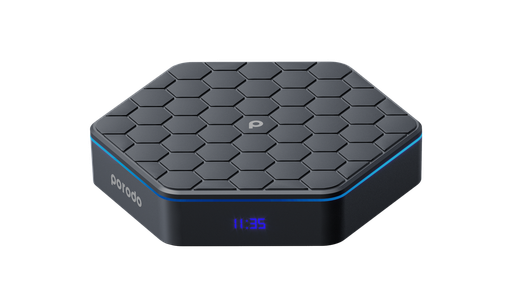[PD-ATVBX-BK] Porodo Tv Box Ulra High Speed Media Streaming Black