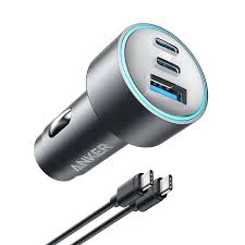[B2731HA1.GY] Anker 535 Car Charger 67W USB-C to  C Cable