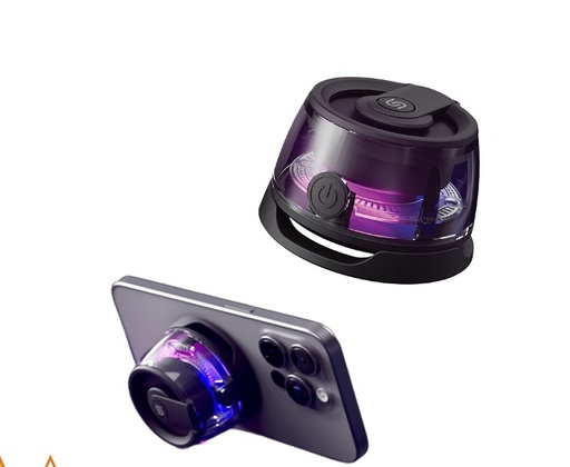 [PD-STMS3W-BK] Porodo Soundtec Charme Magnetic Bluetooth Speaker - Black